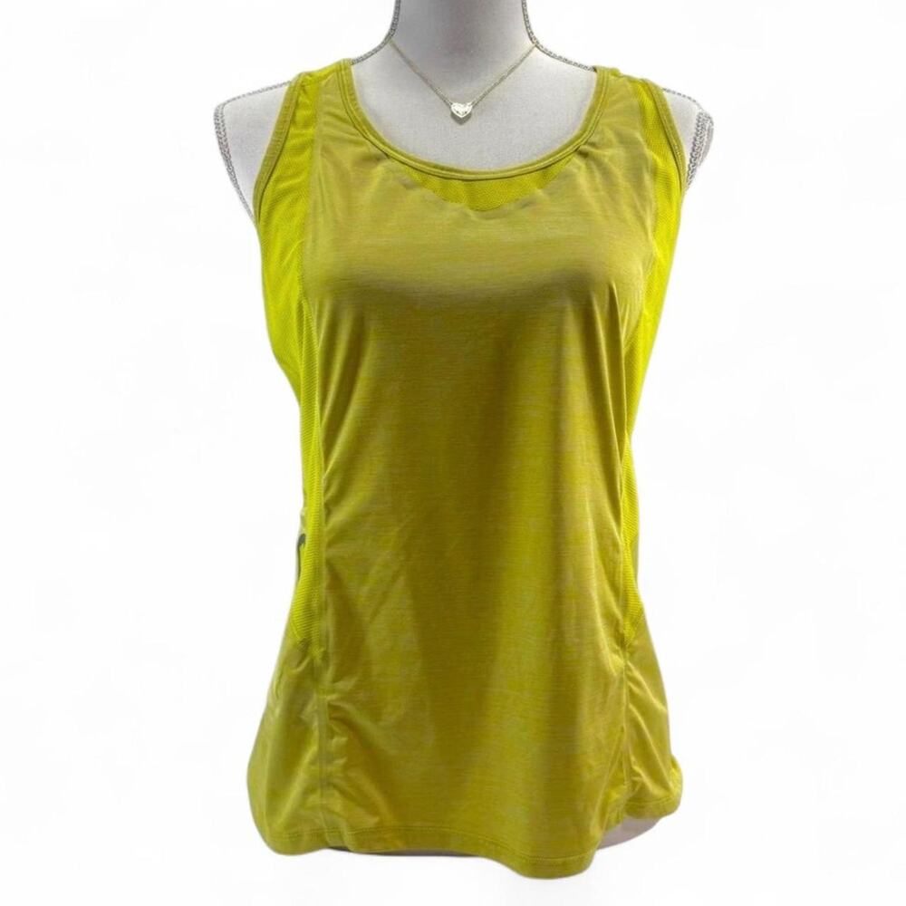 Athleta Women's Medium Yellow Tank Top running tops